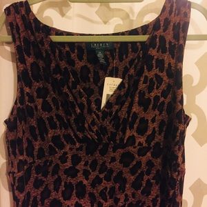 Ralph Lauren leopard print dress